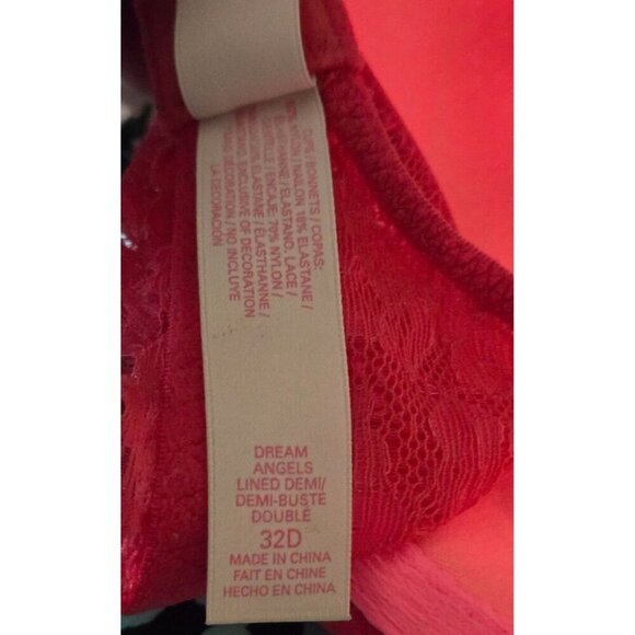 Victoria's Secret Dream Angels Lined Demi under wired multicolor 32D - Picture 6 of 7